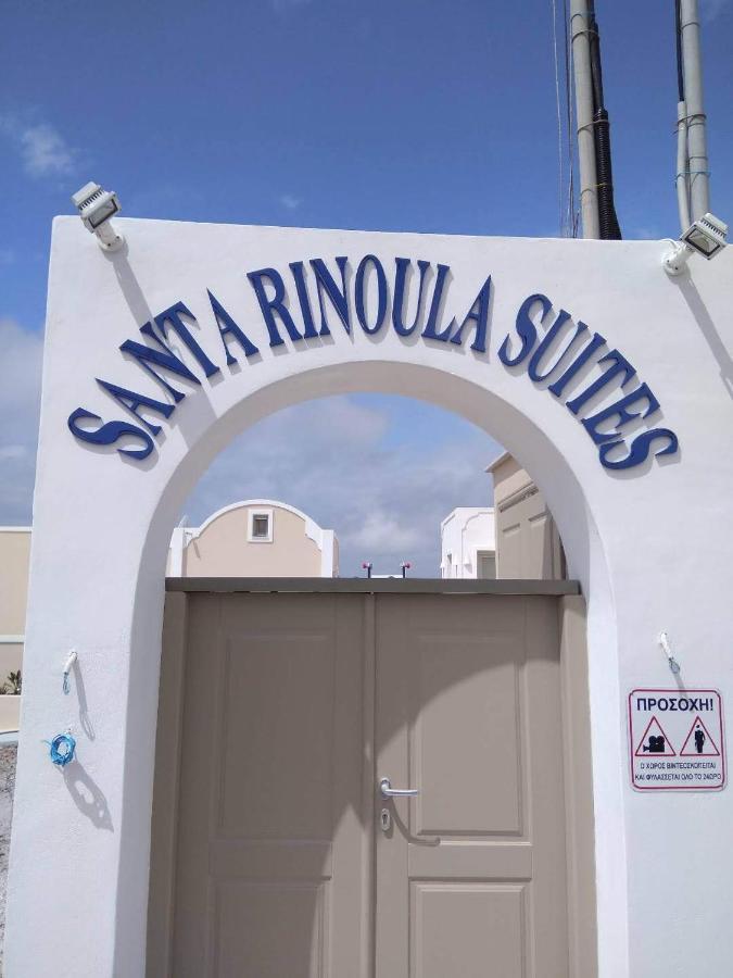 Santa Rinoula Suites Sea Sunset Views Adults Only 梅加洛克里 外观 照片